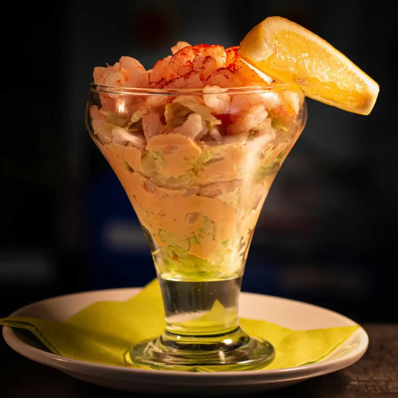 prawn cocktail at Kitty O'Se's Seafood and Grill Restaurant Killarney